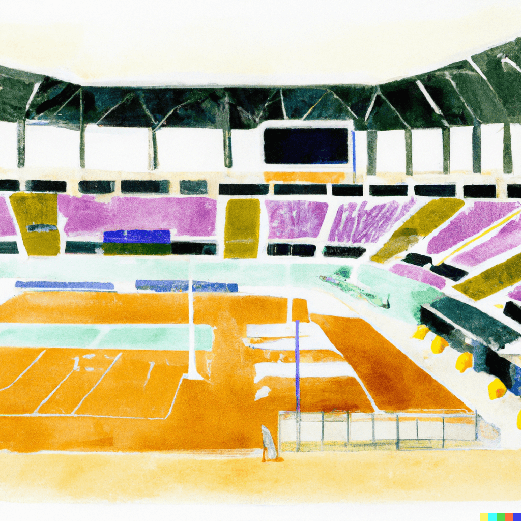 artists rendering of a sports field Fedex St. Jude Championship - Saturday